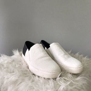 Freepeople sneakers with cow hair on the front